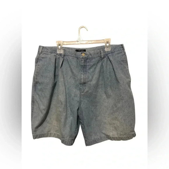 Vintage Chaps Ralph Lauren Denim Shorts Waist 40 - Picture 1 of 2